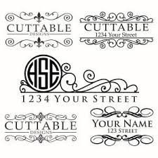 Mail Box Svg Cuttable Designs Cricut Monogram Mailbox Monogram Cricut
