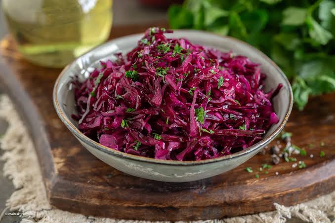 Red Cabbage Salad