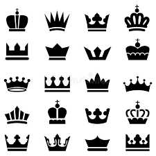 Black And White Crown Vector Crown Icons A Set Of 20 Vector Crown Icons Isolated On A White Background Affiliate Vector Set Crown Icons Crown Logo Vector Art Graffiti Lettering