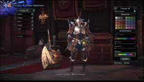The requirements to unlock this secret armour: Finally Have The Rainbow Pigment Took Awhile But It Was An Awesome Grind Monsterhunterworld