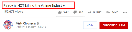This is very common for huge streaming sites, especially those who distribute anime. Is 9anime A Legal Anime Streaming Site Quora