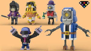 Brawl stars guard rico, marchent gale, rogue mortis, evil gene | lego moc. Artstation Lego Brawl Stars Bibi Barley Wizard Barley Dj Frank Horus Bo Bmd Moc