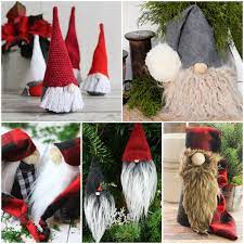So simple and so effective ! The Best Diy Christmas Gnome Tutorials For Tomte Making