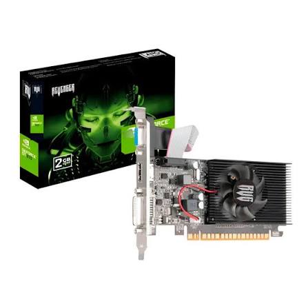 Placa de Vídeo LeaderTech GeForce GT 610 Low Profile 2GB DDR3