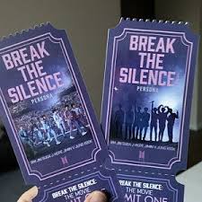 Tickets • trailer • filmhandlung • cast & crew • jetzt im kino! Break The Silence Ticket Bts Tickets Bts Polaroid Silence