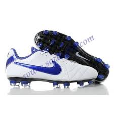 Cheap Nike Tiempo Legend Iv Elite Fg White Blue For Wholesale Nike Soccer Shoes Soccer Boots Soccer Cleats