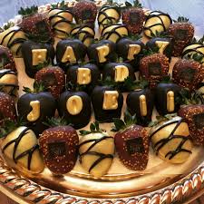 Birthday Chocolate Covered Strawberries Black And Gold Birthday Strawberries Black Strawberry Chocolate Covered Strawberries Chocolate Strawberries