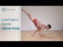 How To Jump Back From Crow Pose Yoga Tutorial With David Kam Ekhartyoga Youtube Yoga Tutorial Free Yoga Videos Free Yoga Classes
