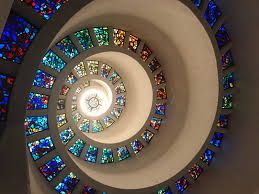 The thanksgiving chapel is located in the heart of the business district of dallas. Thanksgiving Square In Dallas Tx A Spiritual Stained Glass Cinnamon Roll