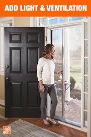 Add Light And Ventilation Retractable Screen Door Screen Door Home