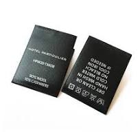 Save Big on Bulk Care Labels For Clothes Care Label Printing Label 1000pcs  Black Satin Ribbon Silk Screen Printed Brand Logo Wash Instruction Care ...