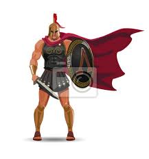 Im deutschen wird sparta meist als synonym für den lakedaimonischen staat gebraucht. Angry Spartanischen Krieger Mit Rustung Und Hoplit Schild Wandposter Poster Sparta Spartanisch Griechisch Myloview De
