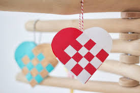 Danish Heart Baskets Made Everyday Paper Hearts Homemade Christmas Gifts Crafts