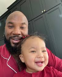 Jeezy and his daughter Monaco.