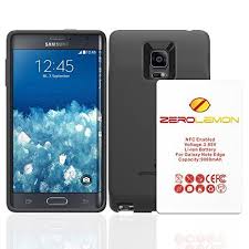 Samsung Galaxy Note Edge Extended Battery Zerolemon 9000mah Tricell Extended Battery With Nfc And Soft Tpu Edge Prote Galaxy Note Samsung Galaxy Note Zerolemon