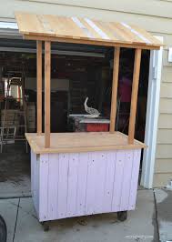 Diy Lemonade Stand From An Old Cabinet Gerobakportable Desain Gerobak Jualan Terbaru Diy Lemonade Stand Diy Lemonade Lemonade Stand