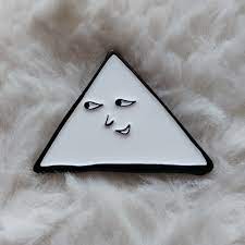 Goodnight Punpun Triangle Enamel Pin Funny Brooches Bag Lapel Badge Jewelry  Gift for Kids Friends - AliExpress