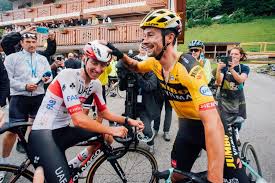 Roglic vs pogacar time trial stage 20 (final) tdf 2020 quite a touching story here, please enjoy my edit to the music of to the music of ehrling and fredji. Foreign Media In Superlatives About Roglic And Pogacar Gov Si