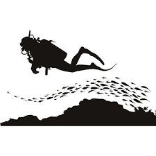 Plongee Sous Marine Dautocollants De Mur De Mer Sticker Art Disponible En 5 Tailles Et 25 Couleurs Amazon Fr Cuisine Maison Plongee Sous Marine Plongee Et Sticker Art