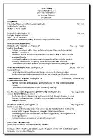 Example Of Usc University Hospital Resume Examples Resume Cv Pengetahuan