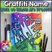 Graffiti Art Lessons Worksheets Teaching Resources Tpt
