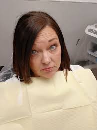 Dentist visit for Trese because of a broken front tooth. Not a favorite  activity for a Friday... Will she be a snaggle tooth? Tune into Morning  Mayhem Monday at 7am...