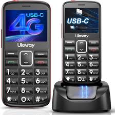 uleway 4G Telephone Portable Senior Débloqué avec Grosse Touche, USB C  Chargement, Téléphone Portable Basique Personnes Agées avec LCD 2,4, SOS  Taste,Station de Charge,Utiliser Nano SIM (Noir) : Amazon.fr: Hygiène et  Santé