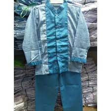 Baju profesi untuk anak anak. Setelan Koko Anak Seragam Muslim Anak Tpa Setelan Koko Biru Turkish Shopee Indonesia