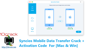 * easily backup and restore sms, bookmark, call log, contact, audio, photo, sd card photo and video on your android phone and tablet. Syncios Mobile Data Transfer 7 1 0 Crack Keygen For Mac Win 2022