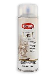 Krylon Make It Last Clear Coat Sealant Spray Misterart Com Glass Garden Art Glass Painting Bottle Painting