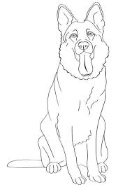 German Shepherd Dog Buzzle Com Printable Templates Puppy Coloring Pages Dog Coloring Book Dog Coloring Page