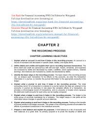 Stepstone.de has been visited by 100k+ users in the past month Test Bank For Financial Accounting Ifrs 3rd Edition By Weygandt By Lily4534 Issuu
