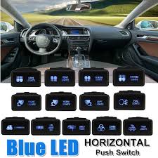 Toyota landcruiser 79 rear lights wire colours. 12v Horizontal On Off Push Button Switch Blue Led Laser For Toyota Landcruiser Shopee Malaysia