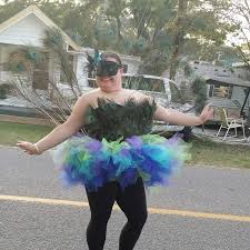 Tutus aren't just for ballet class or recital anymore. Diy Peacock Halloween Costume With Homemade Tutu Costume Yeti