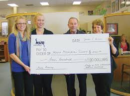 Our dedication is focused on providing excellent insurance services to our range of clients. Hub International Barton Insurance Supports Hough Memorial Cancer Society Williams Lake Tribune