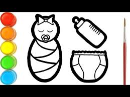 Check spelling or type a new query. Menggambar Dan Mewarnai Bayi Tidur Dan Peralatan Bayi Untuk Anak Anak Ara Plays Art Youtube