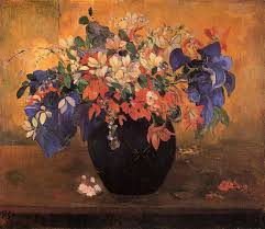 Find the perfect flower vase stock photo. Vase Of Flowers 1896 Paul Gauguin Wikiart Org