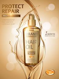 Almond oil can be used as a scalp treatment. Hair Oil Ads Stock Vector Illustration Of Glitter Product 113195254