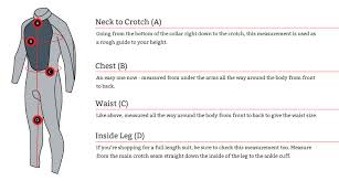 wetsuit sizing guide twobarefeet co uk