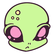 Alien S Head Indifferent Colorful Stroke Transparent Png Svg Vector File Over 200 angles available for each 3d object, rotate and download. alien s head indifferent colorful