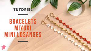 Maybe you would like to learn more about one of these? Diy Faire Un Bracelet En Perles Miyuki Losanges Ou Marguerites Youtube