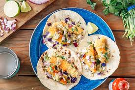 Make sure the fish pieces. Camping Fish Tacos Baja Style
