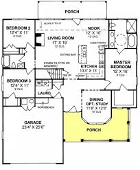 655852 1 Story Country Farmhouse 3 Bedroom 2 Bath With Open Floor Concept House Plans Floor Plans Home Country Style House Plans House Plans Floor Plans