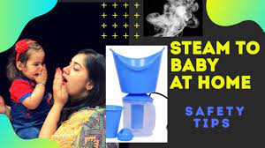 How to give baby a sponge bath. How To Give Steam To Baby At Home Steam To Baby Safety Tips Baby Cold Home Remedies And Tips Youtube