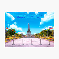 I spent a day looking for bleach ones. Rizal Park Anime Style Poster By Sisidi Redbubble