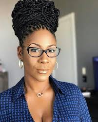 Braided hairstyles are considered to be the in this tutorial, we will discuss the top 19 beautiful braids for natural hair. Professional Braided Hairstyles For Work Locs Hairstyles Hair Styles Natural Hair Styles