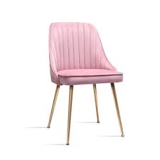 Even though all of them are unique to their style, we have a favorite anyway. Artiss Dining Chairs Retro Chair Cafe Kitchen Modern Iron Legs Velvet Pink X2