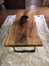 It has a timeless and simple design, which is difficult to compare with. Live Edge Spalted Beech Coffee Table With Industrial Metal Etsy Wood Coffee Table Living Room Coffee Table Inspiration Natural Wood Coffee Table
