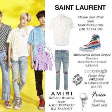 Jimin S Closet Di Instagram 190703 Bts 10th Japanese Single Lights Boy With Luv Jim Bts Inspired Outfits Bts Clothing Korean Fashion Men