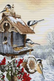 Maybe you would like to learn more about one of these? Bird House Cross Stitch Kit By Luca S
